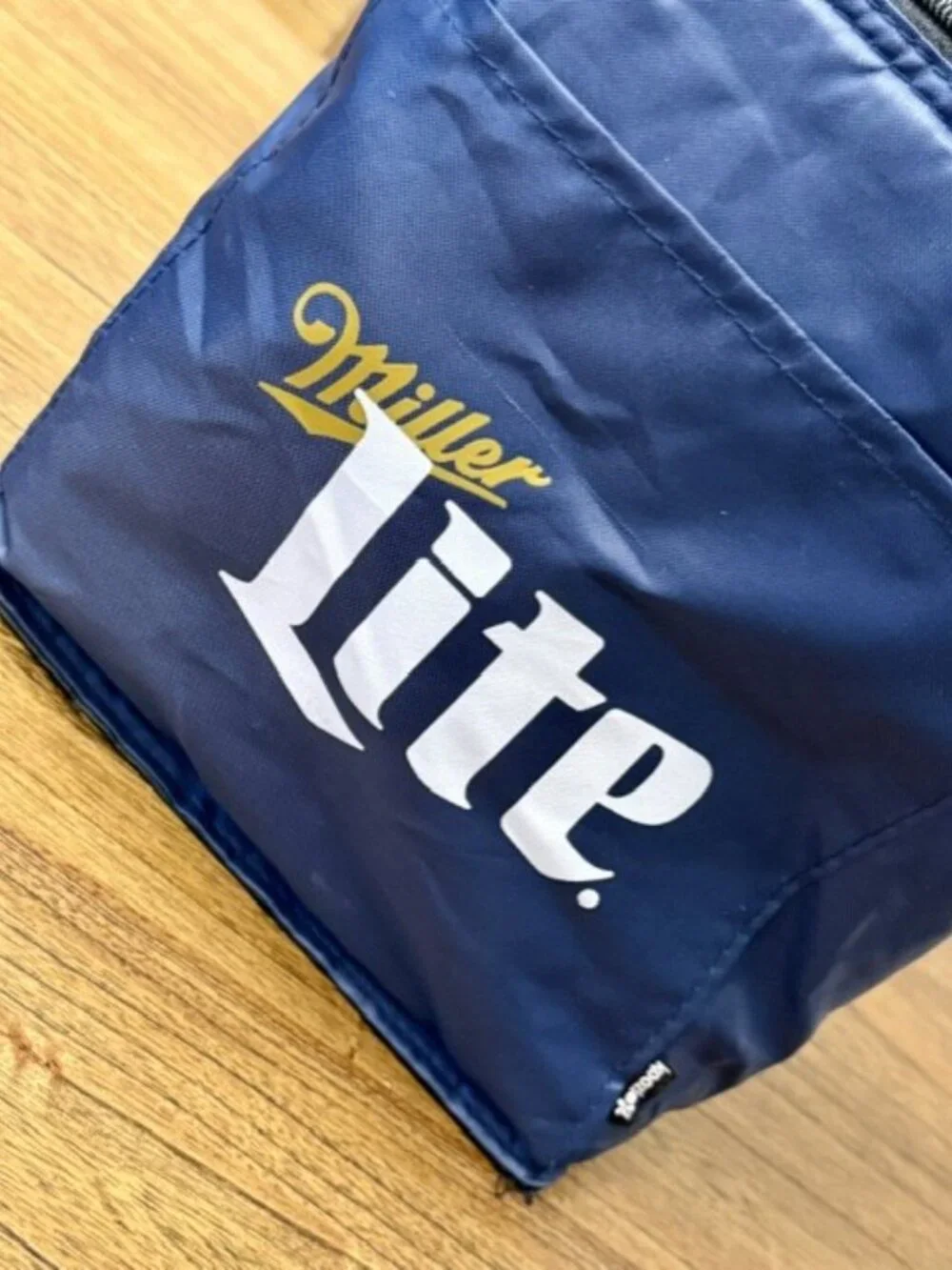 Miller Lite Soft Sided Collapsible Cooler